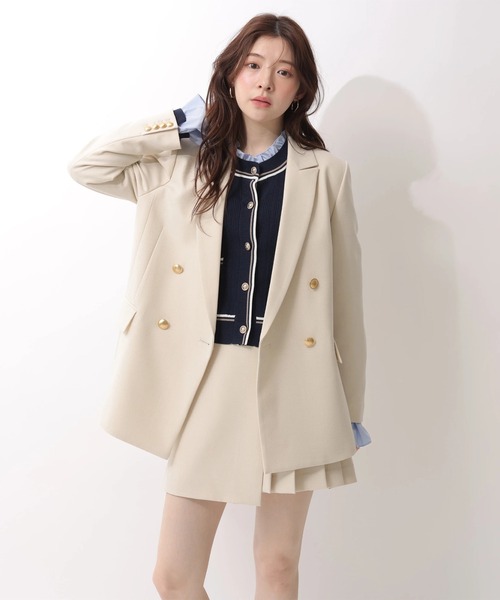 Rirandture（リランドチュール）の「ラッププリーツミニスコート（スカート・レディース・ベージュ系その他・2/1/0）」の12枚目の写真