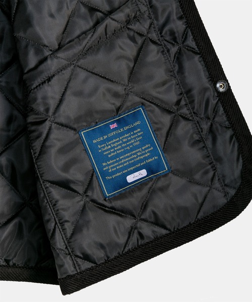 LAVENHAM(ラベンハム)の「Cornard Womens / コナード ウィメンズ(ベスト・レディース・ブラック/ダークブラック・8/6/14)」の7枚目の写真