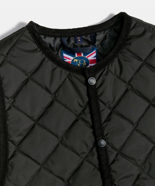 LAVENHAM(ラベンハム)の「Cornard Womens / コナード ウィメンズ(ベスト・レディース・ブラック/ダークブラック・8/6/14)」の10枚目の写真