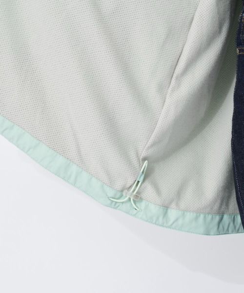 FILA GOLF(フィラゴルフ )の「ミドル丈ライトブルゾン(ブルゾン・レディース・サックスブルー/ブラック/ベージュ・MEDIUM/LARGE/X-LARGE)」の16枚目の写真