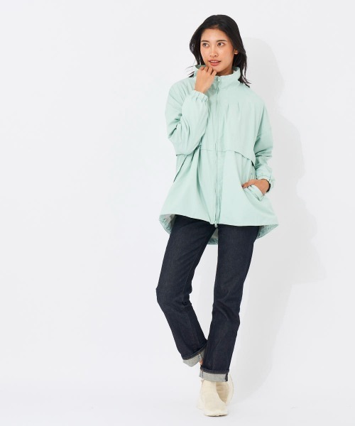 FILA GOLF(フィラゴルフ )の「ミドル丈ライトブルゾン(ブルゾン・レディース・サックスブルー/ブラック/ベージュ・MEDIUM/LARGE/X-LARGE)」の5枚目の写真