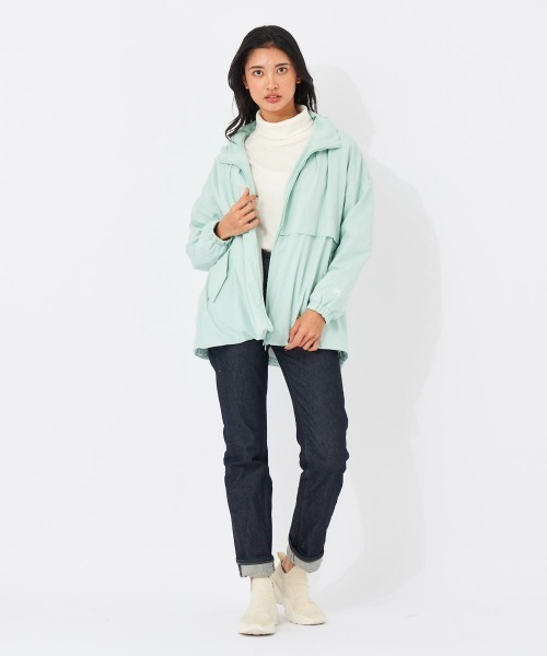 FILA GOLF(フィラゴルフ )の「ミドル丈ライトブルゾン(ブルゾン・レディース・サックスブルー/ブラック/ベージュ・MEDIUM/LARGE/X-LARGE)」の6枚目の写真