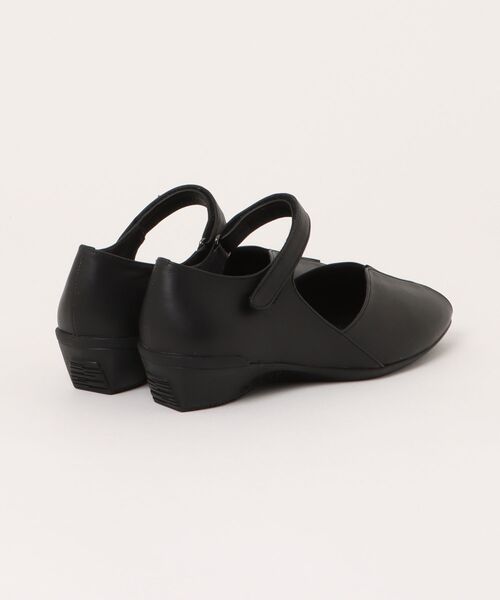 Composition9(コンポジションナイン)の「オープントゥコンフォートパンプス(パンプス・レディース・ブラック/ゴールド・22.5cm/24.0cm/23.5cm/23.0cm/24.5cm)」の3枚目の写真