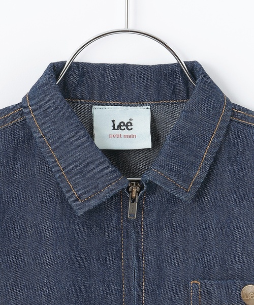 petit main（プティマイン）の「【Lee】シャツアウター（シャツ/ブラウス・キッズ・オフホワイト/ネイビー・L/M/S）」の16枚目の写真