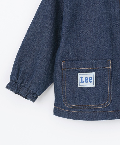 petit main（プティマイン）の「【Lee】シャツアウター（シャツ/ブラウス・キッズ・オフホワイト/ネイビー・L/M/S）」の3枚目の写真