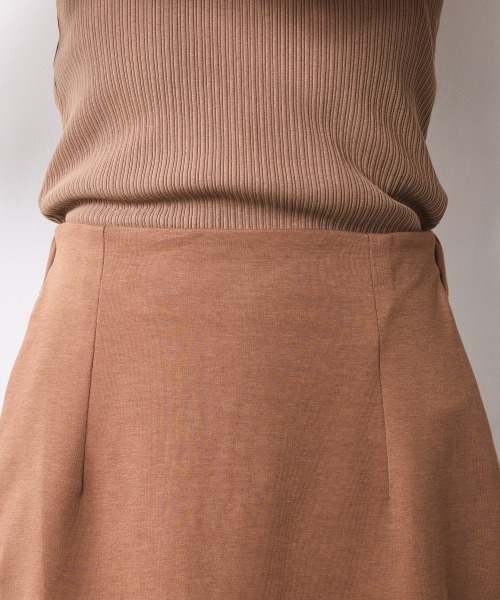 CHIC STYLE(シックスタイル)の「ダンボールカットソータイトスカート<大きいサイズ有>シックスタイル(スカート・レディース・ブラック/モカ・M/L/LL/3L/4L/5L)」の6枚目の写真