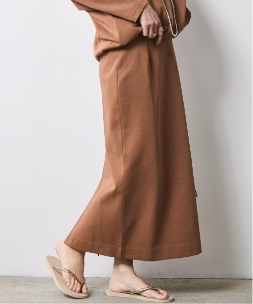 CHIC STYLE(シックスタイル)の「ダンボールカットソータイトスカート<大きいサイズ有>シックスタイル(スカート・レディース・ブラック/モカ・M/L/LL/3L/4L/5L)」の12枚目の写真