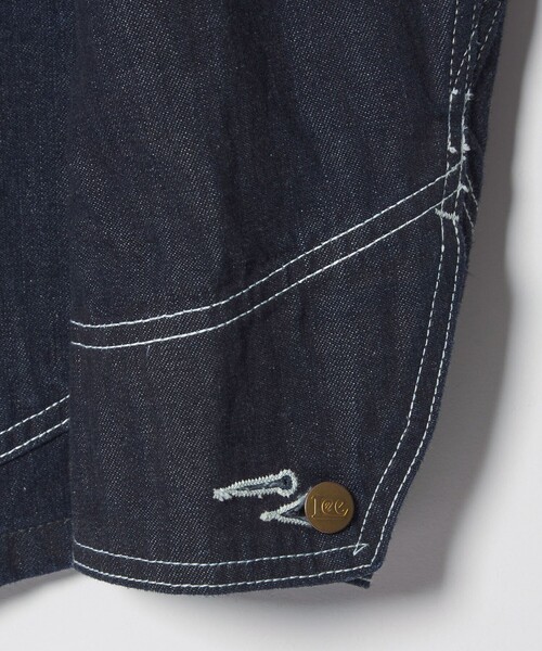 Lee（リー）の「＜Lee x Scye for UNITED ARROWS＞ LOCO JACKET/ワンウォッシュ カバーオール（カバーオール・メンズ・ネイビー・36/42）」の7枚目の写真