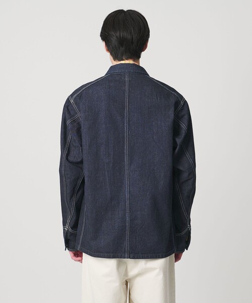 Lee(リー)の「<Lee x Scye for UNITED ARROWS> LOCO JACKET/ワンウォッシュ カバーオール(カバーオール・メンズ・ネイビー・36/42/40/38)」の16枚目の写真