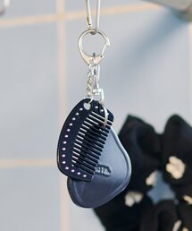 Kastane（カスタネ）の「【fiw./5色展開】ミラー&コームチャーム（キーホルダー）」