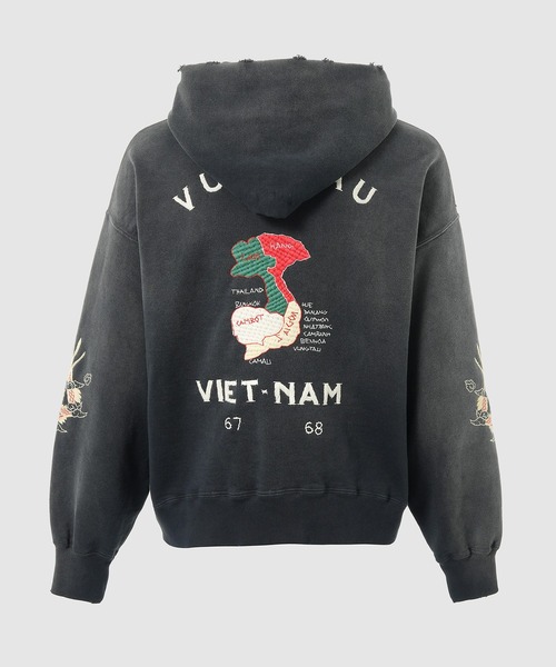 VIETNAM ZIP HOODIE AGED（パーカー）｜BOW WOW（バウワウ）の