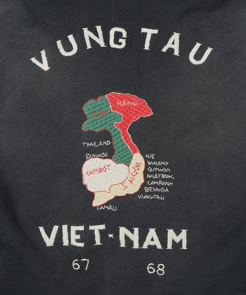 VIETNAM ZIP HOODIE AGED（パーカー）｜BOW WOW（バウワウ）の