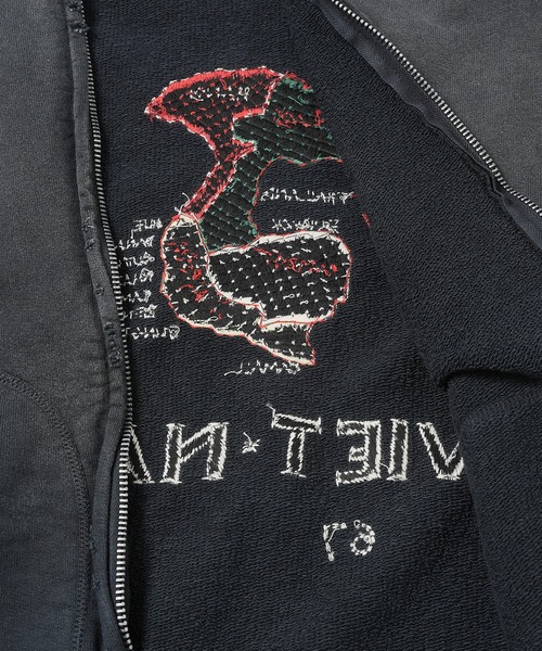VIETNAM ZIP HOODIE AGED（パーカー）｜BOW WOW（バウワウ）の