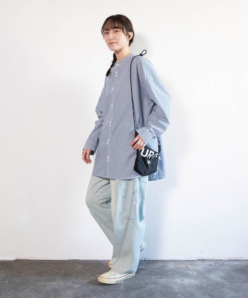 URCH RNA(アーチ アールエヌエー)の「R4429 コックさんの10ポケットペインターパンツ(デニムパンツ・レディース・ライトインディゴブルー/ダークインディゴブルー・FREE)」の8枚目の写真