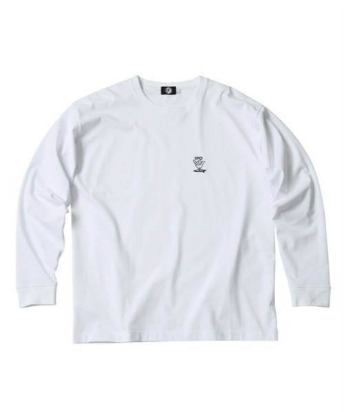 IPD(アイピーディー)の「【IPD】SHAKA EVERY DAY LS(Tシャツ/カットソー・メンズ・ホワイト/ブラック系その他・LARGE/MEDIUM/X-LARGE)」の1枚目の写真