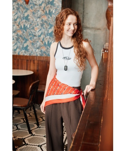 FILA(フィラ)の「TANK TOP(タンクトップ・レディース・ブルー/ブラック/ホワイト・XL/L/M)」の7枚目の写真