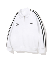 ULIFEZIP（ユーライフジー）の「ミニマルシンボル オーバーサイズ トラック カラーバンジップ スウェット 2カラー [ULZM_8003]（スウェット）」