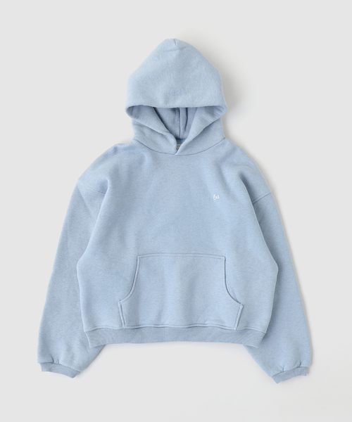 セール】ERL / イーアールエル UNISEX HEATHERED HOODIE KNIT（ニット