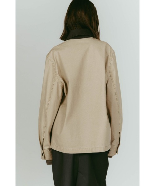 Knuth Marf（クヌースマーフ）の「embroidered jacket(unisex)（ブルゾン・レディース・ブルー/ベージュ・FREE）」の11枚目の写真