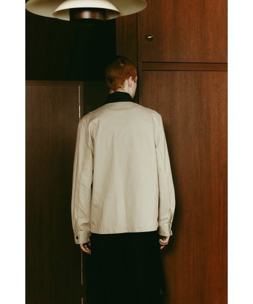 Knuth Marf（クヌースマーフ）の「embroidered jacket(unisex)（ブルゾン・レディース・ブルー/ベージュ・FREE）」の19枚目の写真
