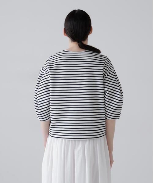 ADORE(アドーア)の「◆エンブレムボーダー(Tシャツ/カットソー・レディース・ホワイト/ブラック・38)」の11枚目の写真