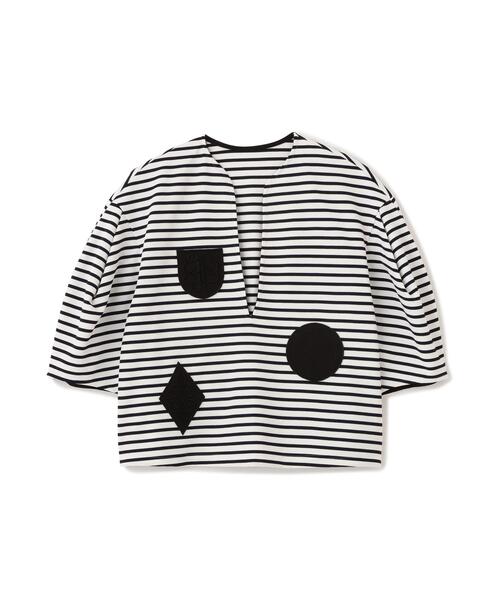 ADORE(アドーア)の「◆エンブレムボーダー(Tシャツ/カットソー・レディース・ホワイト/ブラック・38)」の15枚目の写真