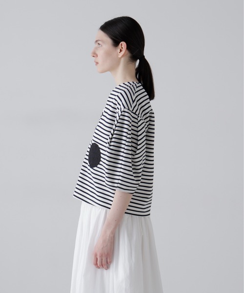 ADORE(アドーア)の「◆エンブレムボーダー(Tシャツ/カットソー・レディース・ホワイト/ブラック・38)」の22枚目の写真