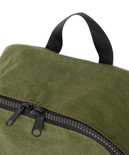 MHL.(エムエイチエル)の「STANDARD SUPPLY FOR MHL.(バックパック/リュック・レディース・ブラック/カーキ・FREE)」の10枚目の写真