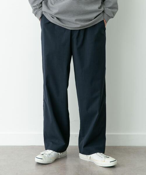 URBAN RESEARCH Sonny Label(アーバンリサーチサニーレーベル)の「リネンタッチポリエステルイージーパンツ(その他パンツ・メンズ・チャコールグレー/ブラック/ネイビー・MEDIUM/LARGE)」の3枚目の写真