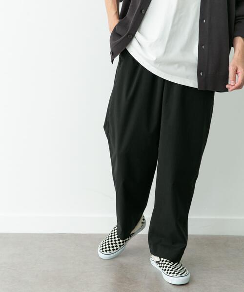 URBAN RESEARCH Sonny Label(アーバンリサーチサニーレーベル)の「リネンタッチポリエステルイージーパンツ(その他パンツ・メンズ・チャコールグレー/ブラック/ネイビー・MEDIUM/LARGE)」の10枚目の写真