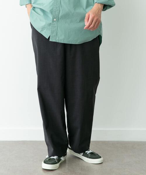 URBAN RESEARCH Sonny Label(アーバンリサーチサニーレーベル)の「リネンタッチポリエステルイージーパンツ(その他パンツ・メンズ・チャコールグレー/ブラック/ネイビー・MEDIUM/LARGE)」の14枚目の写真