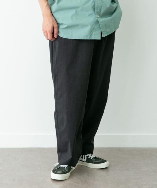 URBAN RESEARCH Sonny Label(アーバンリサーチサニーレーベル)の「リネンタッチポリエステルイージーパンツ(その他パンツ・メンズ・チャコールグレー/ブラック/ネイビー・MEDIUM/LARGE)」の15枚目の写真