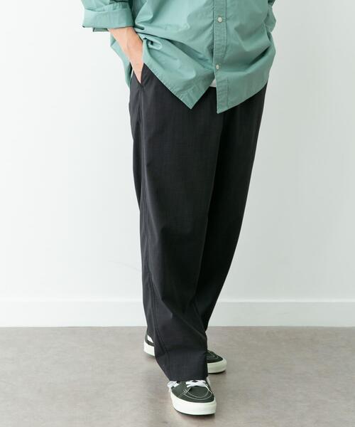 URBAN RESEARCH Sonny Label(アーバンリサーチサニーレーベル)の「リネンタッチポリエステルイージーパンツ(その他パンツ・メンズ・チャコールグレー/ブラック/ネイビー・MEDIUM/LARGE)」の16枚目の写真