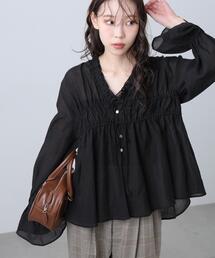 FREE'S MART | ◆シャーリングドロストブラウス(シャツ/ブラウス)