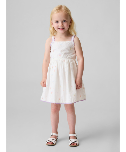 GAP(ギャップ)の「アイスクリーム ワンピース (幼児・ベビー)(ワンピース・キッズ・オフホワイト・90cm/80cm/70cm/110cm/105cm/100cm/95cm)」の1枚目の写真