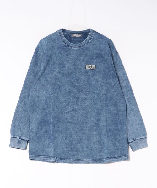 Kahiko(カヒコ)の「【Kahiko】アロアロメンズTシャツ(Tシャツ/カットソー・メンズ・ブラック/ブルー・FREE)」の6枚目の写真