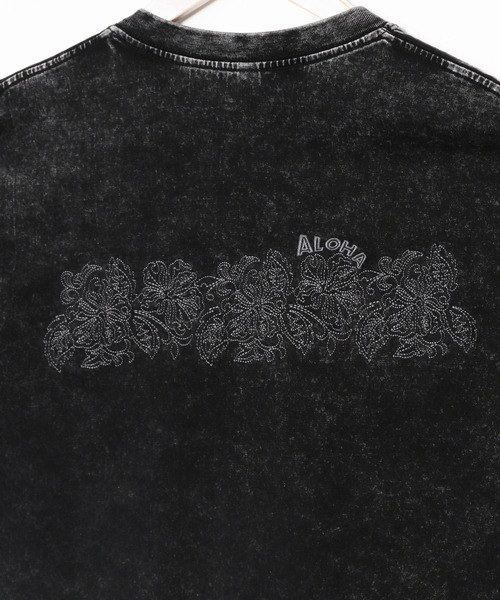 Kahiko(カヒコ)の「【Kahiko】アロアロメンズTシャツ(Tシャツ/カットソー・メンズ・ブラック/ブルー・FREE)」の5枚目の写真