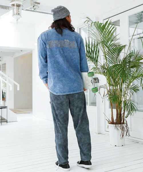 Kahiko(カヒコ)の「【Kahiko】アロアロメンズTシャツ(Tシャツ/カットソー・メンズ・ブラック/ブルー・FREE)」の8枚目の写真