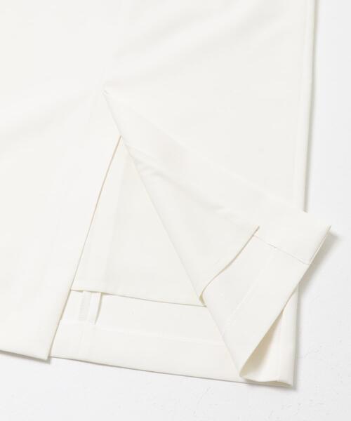 URBAN RESEARCH ROSSO WOMEN（アーバンリサーチ　ロッソ）の「ベルト付ツイルストレッチスカート（スカート・レディース・ブラック/ホワイト・36/38）」の6枚目の写真