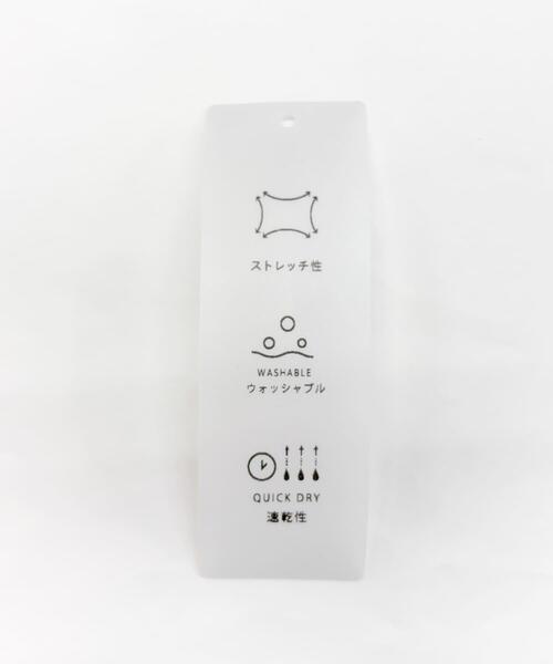 URBAN RESEARCH ROSSO WOMEN（アーバンリサーチ　ロッソ）の「ベルト付ツイルストレッチスカート（スカート・レディース・ブラック/ホワイト・36/38）」の21枚目の写真