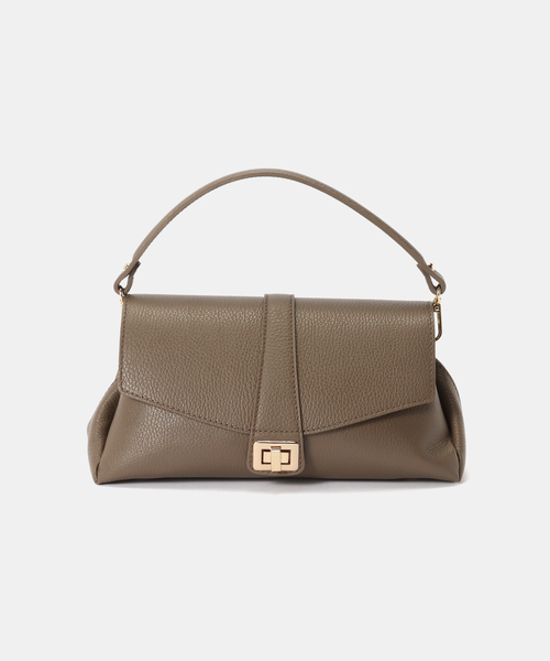 MARCO BIANCHINI（マルコビアンチーニ）の「MARCO BIANCHINI/マルコ・ビアンキーニ ワンハンドルバッグ SOFTGEOMETRY 25165（ショルダーバッグ・レディース・ベージュ/ブラック・FREE）」の2枚目の写真