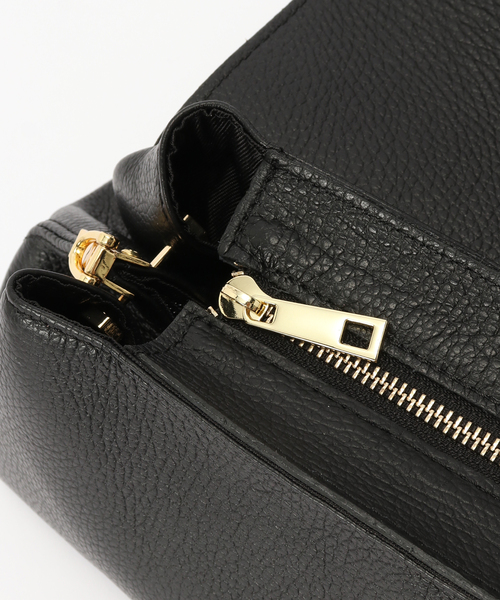 MARCO BIANCHINI（マルコビアンチーニ）の「MARCO BIANCHINI/マルコ・ビアンキーニ ワンハンドルバッグ SOFTGEOMETRY 25165（ショルダーバッグ・レディース・ベージュ/ブラック・FREE）」の7枚目の写真