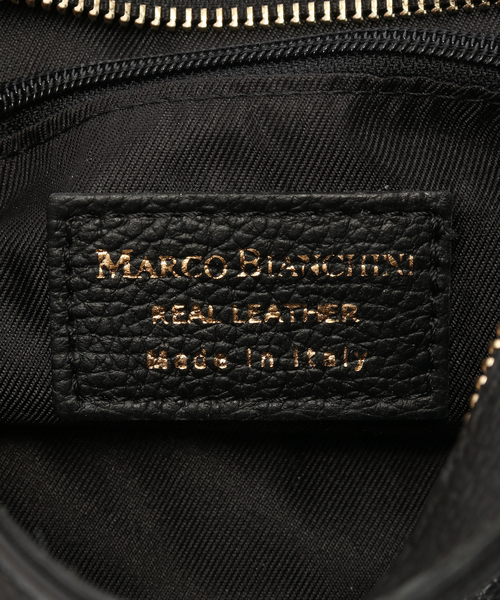 MARCO BIANCHINI（マルコビアンチーニ）の「MARCO BIANCHINI/マルコ・ビアンキーニ ワンハンドルバッグ SOFTGEOMETRY 25165（ショルダーバッグ・レディース・ベージュ/ブラック・FREE）」の17枚目の写真