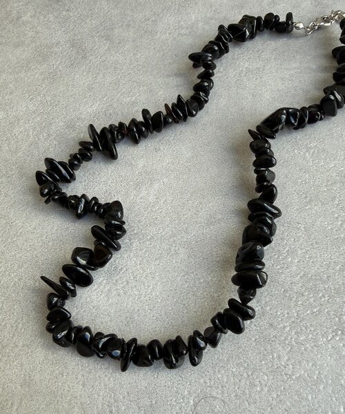 DouDou（ドゥドゥ）の「さざれネックレス（ネックレス・レディース・ブラック/ブルー系その他/クリア・FREE）」の11枚目の写真