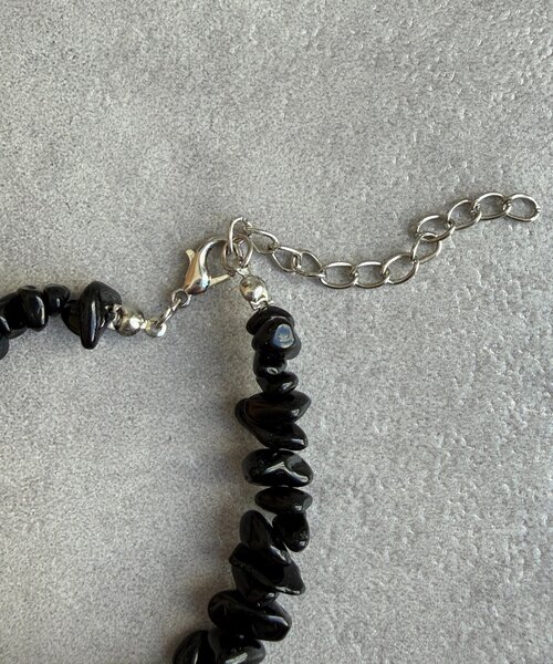 DouDou（ドゥドゥ）の「さざれネックレス（ネックレス・レディース・ブラック/ブルー系その他/クリア・FREE）」の12枚目の写真