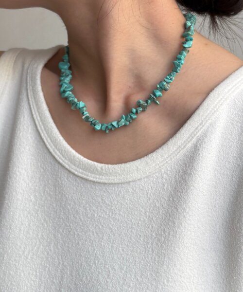 DouDou（ドゥドゥ）の「さざれネックレス（ネックレス・レディース・ブラック/ブルー系その他/クリア・FREE）」の13枚目の写真