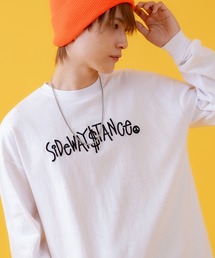 【SIDEWAYSTANCE】スクリプトロゴ長袖Tシャツ 70414