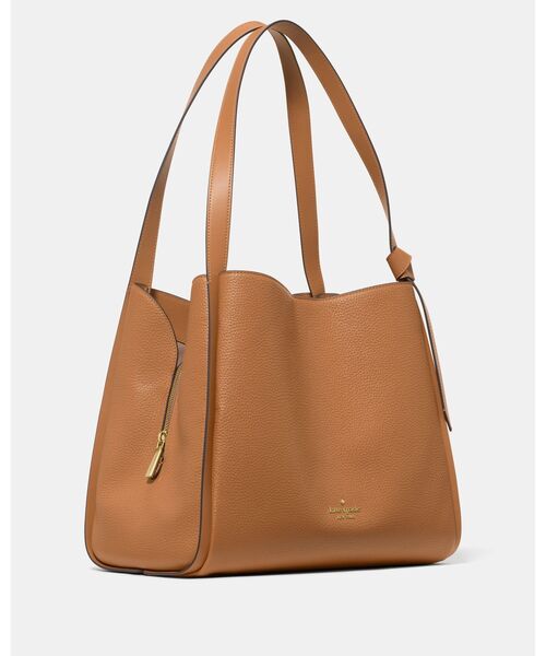 kate spade new york（ケイトスペード ニューヨーク）の「ノット ラージ キャリーオール（ショルダーバッグ・レディース・ブラウン・ONESIZE）」の3枚目の写真