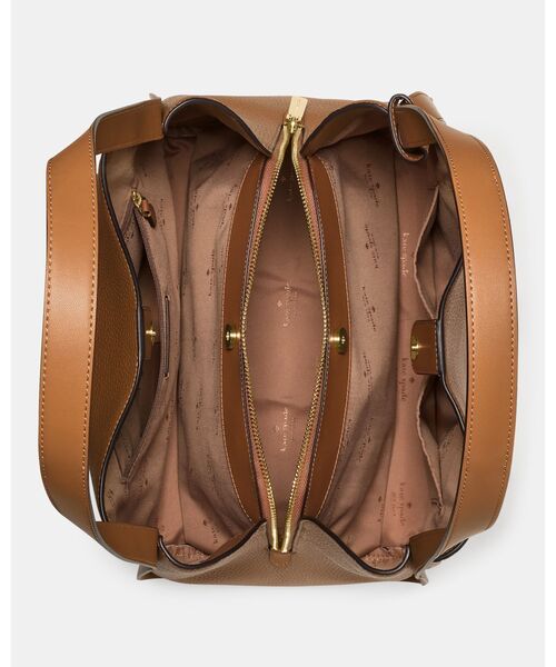 kate spade new york（ケイトスペード ニューヨーク）の「ノット ラージ キャリーオール（ショルダーバッグ・レディース・ブラウン・ONESIZE）」の4枚目の写真
