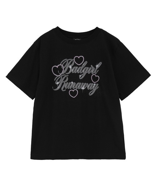 Candy Stripper（キャンディストリッパー）の「BAD GIRL Tシャツ（Tシャツ/カットソー・レディース・ピンク/ライトブルー/ブラック/オフホワイト・XL/L/M）」の7枚目の写真